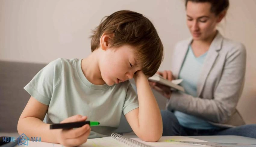 دلیل تیک عصبی در کودکان