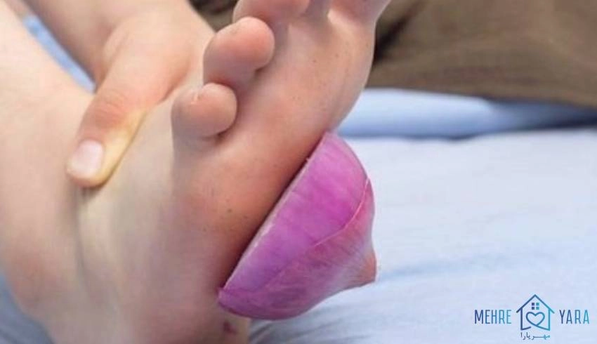 پایین آوردن تب کودکان با پیاز