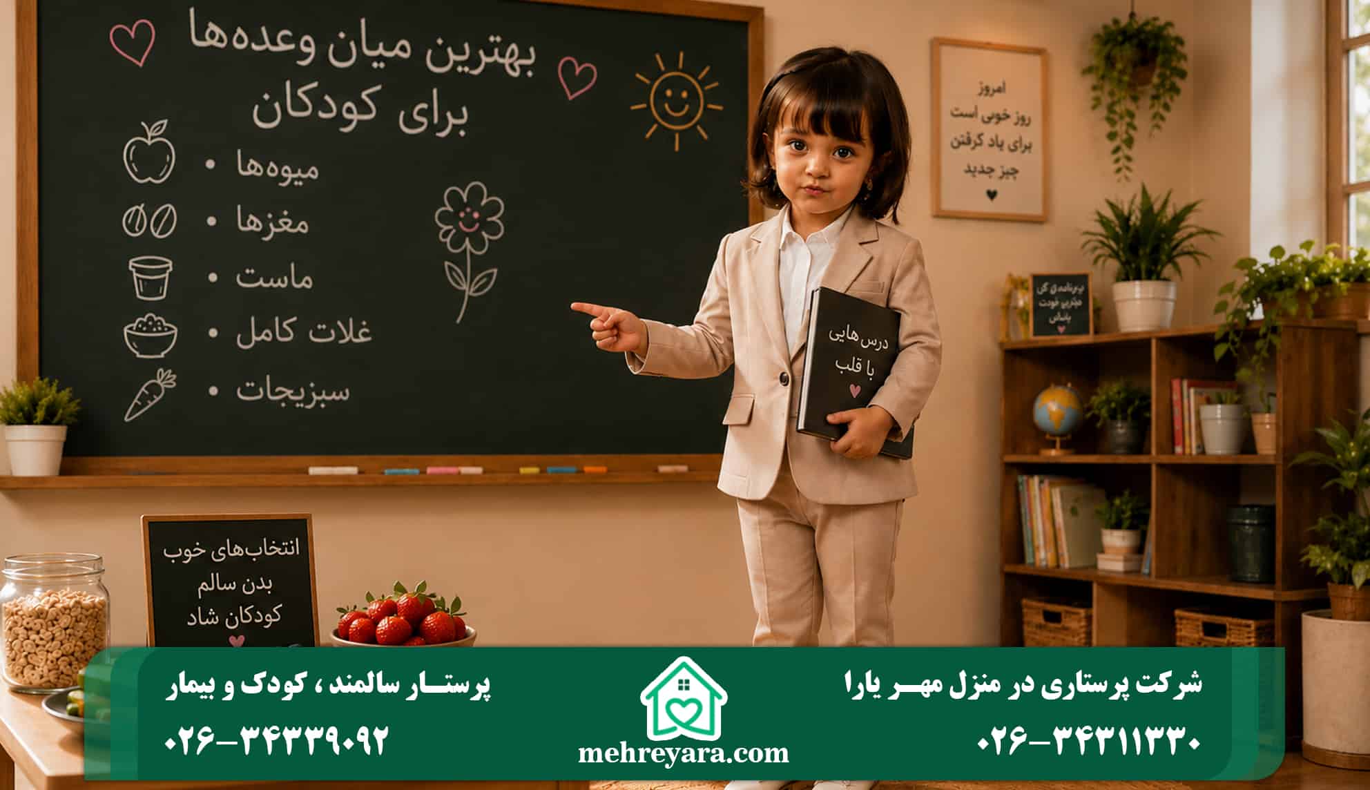 بهترین خوراکیهای میان وعده برای کودکان