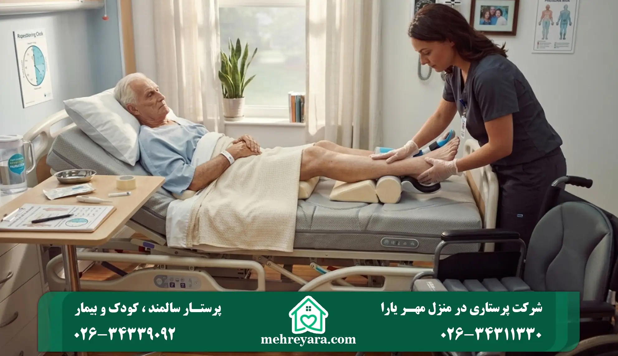 مهم‌ترین راه‌های جلوگیری از زخم بستر
